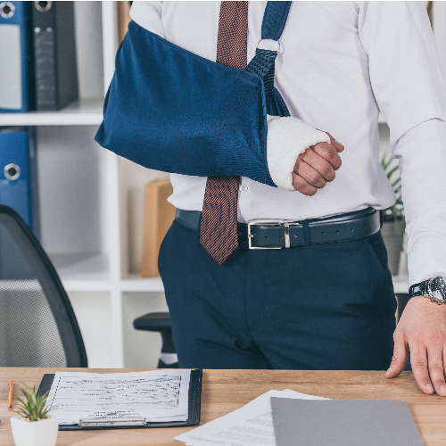 federal-work-injury-arm-sling-pelham-physical-medicine-bronx-ny